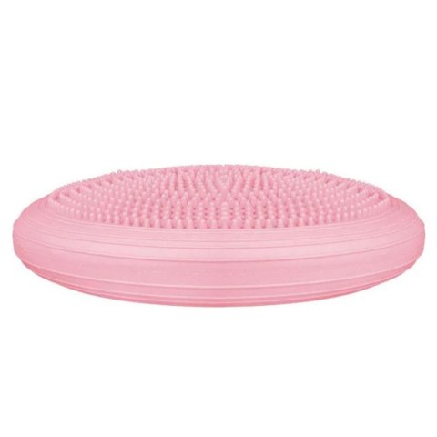 Poduszka Sensomotoryczna Do Ćwiczeń Dysk Równoważny Jeżyk Różowy 34 cm LEAN