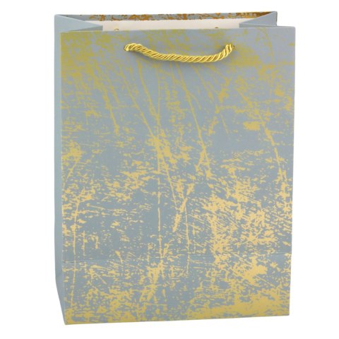 Torba Prezentowa Złote Zdobienia Elegancka 23 x 18 x10cm LEAN Toys