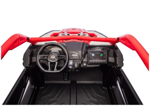 Auto Na Akumulator Maverick CAN-AM Turbo RS STRONG AIR Czerwone LEAN CARS