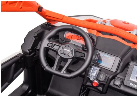 Auto Na Akumulator Maverick CAN-AM Turbo RS STRONG AIR Pomarańczowe LEAN CARS