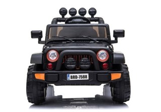 Auto na Akumulator Jeep BRD-7588 Czarny 4x4 LEAN CARS