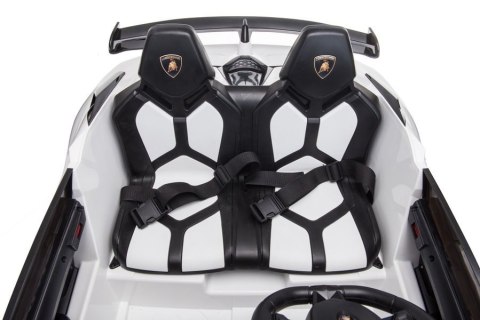 Auto na akumulator Lamborghini Aventador SX2028 Biały LEAN CARS