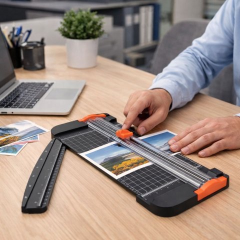 Gilotyna Ręczna Do Cięcia Papieru A3 A4 A5 B5 Trymer Biurowy Obcinarka LEAN