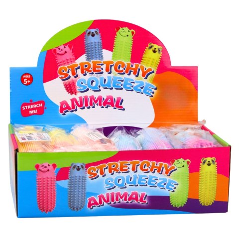 Gniotek Sensoryczny Do Odbijania Ściskania Stworek Z Kolcami Świecący LED LEAN TOYS
