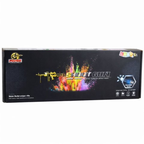 Karabin Snajperski Na Kulki Hydrożelowe Luneta Tłumik Dwójnóg LEAN Toys