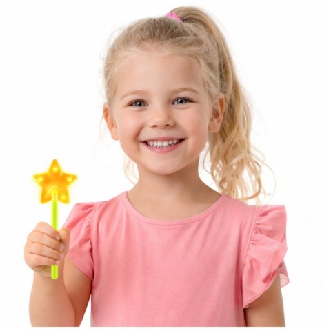Różdżka Fluorescencyjna Gwiazda Świecąca W Ciemności Stick Neon 22cm LEAN TOYS
