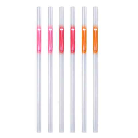 Słomki Patyczki Fluorescencyjne Świecące W Ciemności Neon Stick 6szt. LEAN TOYS
