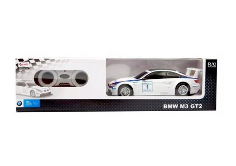 Auto Sportowe RC 1:24 Zdalnie Sterowane BMW M3 GT2 białe Rastar