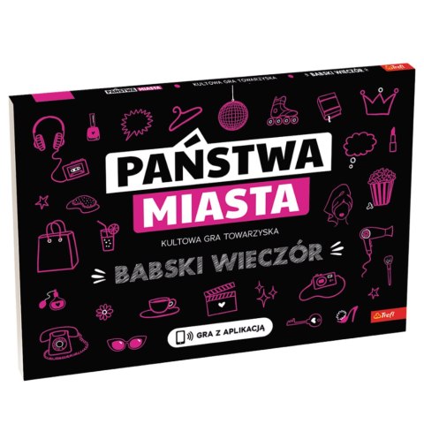 Kultowa Gra Towarzyska Państwa-Miasta Babski wieczór Trefl 30069 Trefl Gry