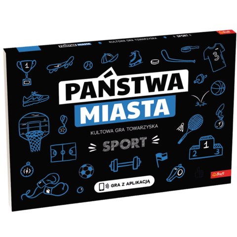 Kultowa Gra Towarzyska Państwa-Miasta Sport Trefl 30067 Trefl Gry