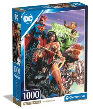 Puzzle 1000 DC Comics Komiksy Plakat Clementoni 39852 Clementoni