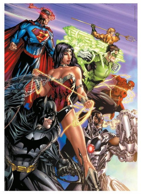 Puzzle 1000 DC Comics Komiksy Plakat Clementoni 39852 Clementoni