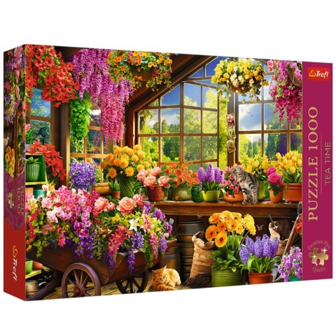 Puzzle - 1000 Premium Plus - Przygotowania do wiosny - Trefl 10840 Trefl Puzzle