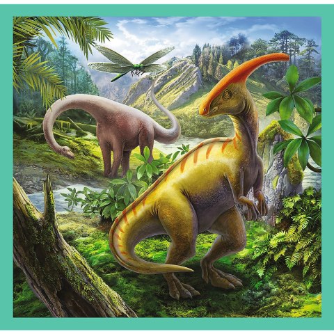 Puzzle - 3w1 (20, 36, 50) - Niezwykły świat dinozaurów - Trefl 34837 Trefl Puzzle