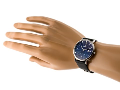 ZEGAREK MĘSKI G. ROSSI - 10853A - SLIM (zg184b) + BOX G. Rossi