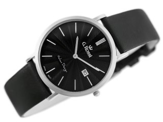 ZEGAREK MĘSKI G. ROSSI - 10853A - SLIM (zg184c) + BOX G. Rossi