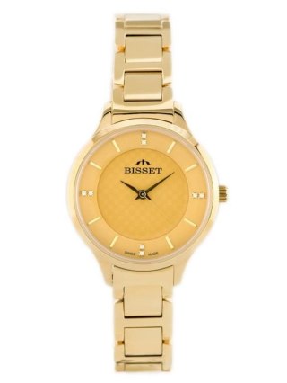 ZEGAREK DAMSKI BISSET BSBE45 - gold (zb551d) Bisset