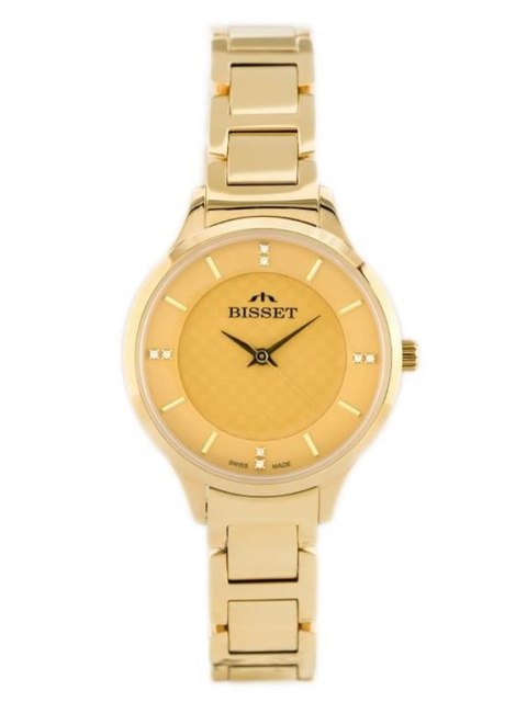 ZEGAREK DAMSKI BISSET BSBE45 - gold (zb551d) Bisset