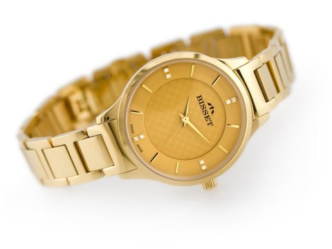 ZEGAREK DAMSKI BISSET BSBE45 - gold (zb551d) Bisset