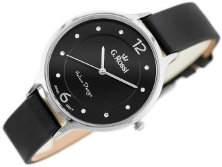 ZEGAREK DAMSKI G. ROSSI - 10411A-1A1 NA PASKU (zg714e) + BOX G. Rossi