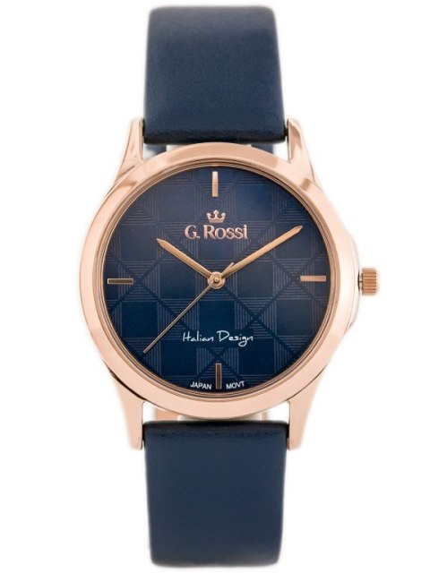 ZEGAREK DAMSKI G. ROSSI - 10513A-6F3 (zg715h) + BOX G. Rossi