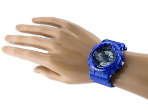 ZEGAREK MĘSKI PERFECT SHOCK (zp219e) - blue Perfect