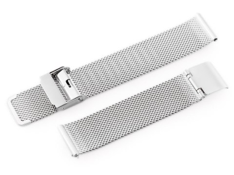 Bransoleta Bisset (bb009a) - srebrna 12mm Bisset