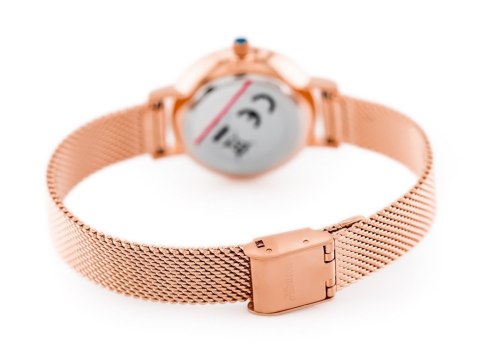 ZEGAREK DAMSKI ALBATROSS ABBC16 (za543e) rose gold / silver Albatross