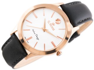 ZEGAREK G. ROSSI - 10398A-3G3 (zg783g) r.g./gray + BOX G. Rossi