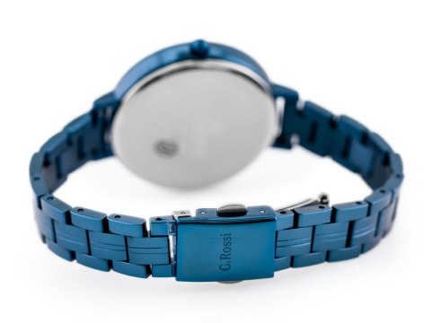 ZEGAREK G. ROSSI - 11389B-6F3 (zg787h) blue/violet + BOX G. Rossi