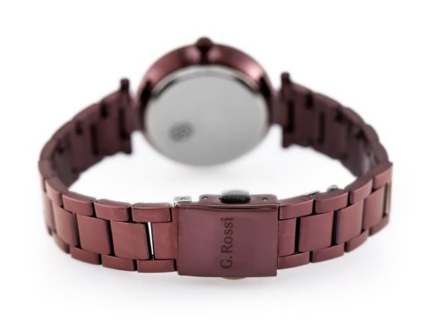 ZEGAREK G. ROSSI - C5131B-2B3 (zg780d) violet + BOX G. Rossi
