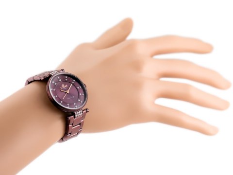 ZEGAREK G. ROSSI - C5131B-2B3 (zg780d) violet + BOX G. Rossi