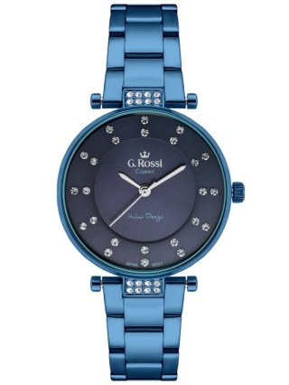 ZEGAREK G. ROSSI - C5131B-6F1 (zg780e) blue + BOX G. Rossi