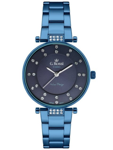 ZEGAREK G. ROSSI - C5131B-6F1 (zg780e) blue + BOX G. Rossi