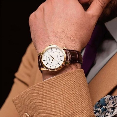 ZEGAREK MĘSKI CASIO MTP-V004GL-7A (zd046b) + BOX Casio