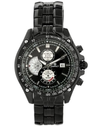 ZEGAREK MĘSKI PERFECT CRUISER II (zp247d) - black Perfect