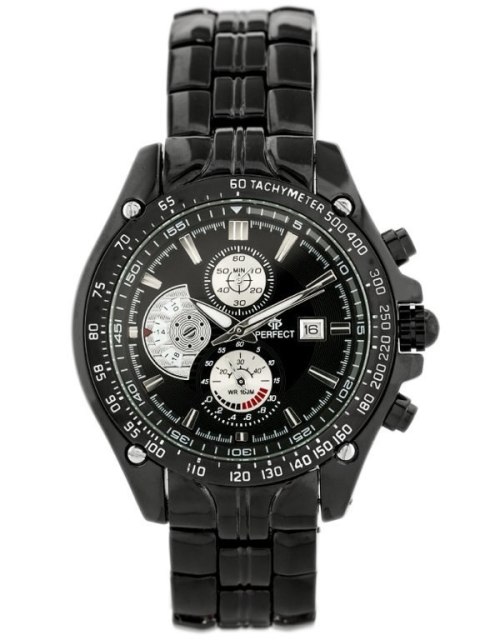 ZEGAREK MĘSKI PERFECT CRUISER II (zp247d) - black Perfect