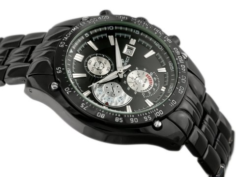 ZEGAREK MĘSKI PERFECT CRUISER II (zp247d) - black Perfect