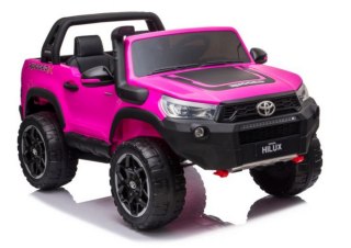 Auto Na Akumulator Toyota Hilux Różowy LEAN CARS