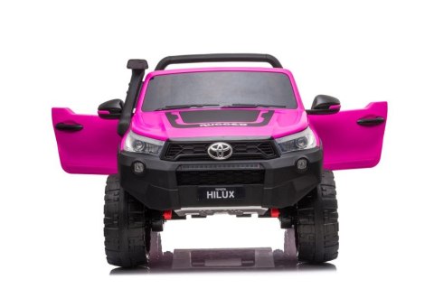 Auto Na Akumulator Toyota Hilux Różowy LEAN CARS