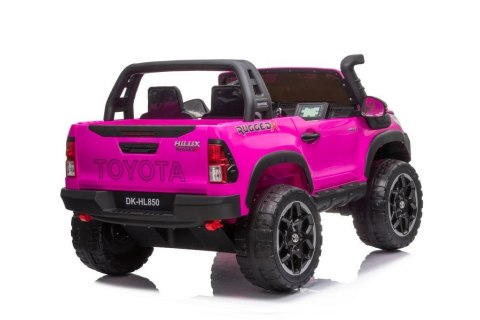 Auto Na Akumulator Toyota Hilux Różowy LEAN CARS