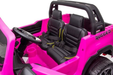 Auto Na Akumulator Toyota Hilux Różowy LEAN CARS