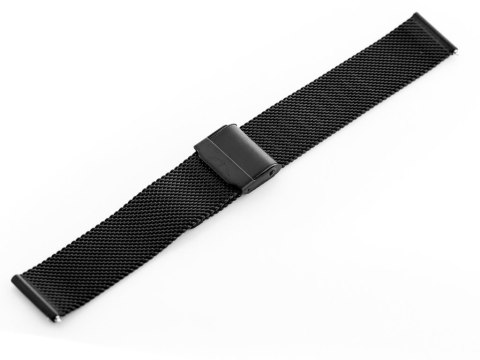 Bransoleta Bisset (bb009e) - czarna 14mm Bisset