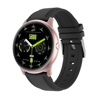 SMARTWATCH DAMSKI G. Rossi G.RSF1-4C2-1 rosegold/black + dodatkowy PASEK (sg003b) G. Rossi