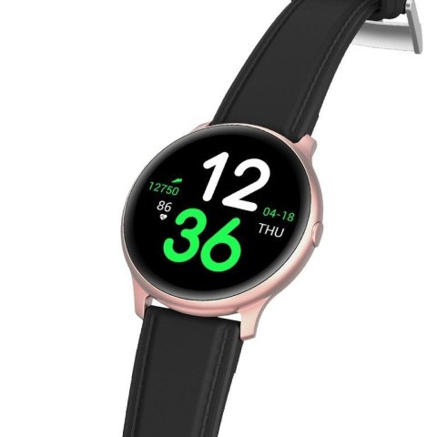 SMARTWATCH DAMSKI G. Rossi G.RSF1-4C2-1 rosegold/black + dodatkowy PASEK (sg003b) G. Rossi