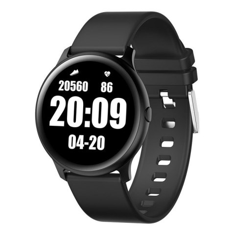 SMARTWATCH MĘSKI G. Rossi G.RSWSF1-1A1-1 black + dodatkowy PASEK (sg003e) G. Rossi