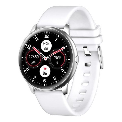 SMARTWATCH MĘSKI G. Rossi G.RSWSF1-3C1-1 silver/black + dodatkowy PASEK (sg003a) G. Rossi