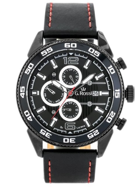 ZEGAREK G. ROSSI - E7131A-1A3 - EXCLUSIVE (zg287c) + BOX G. Rossi