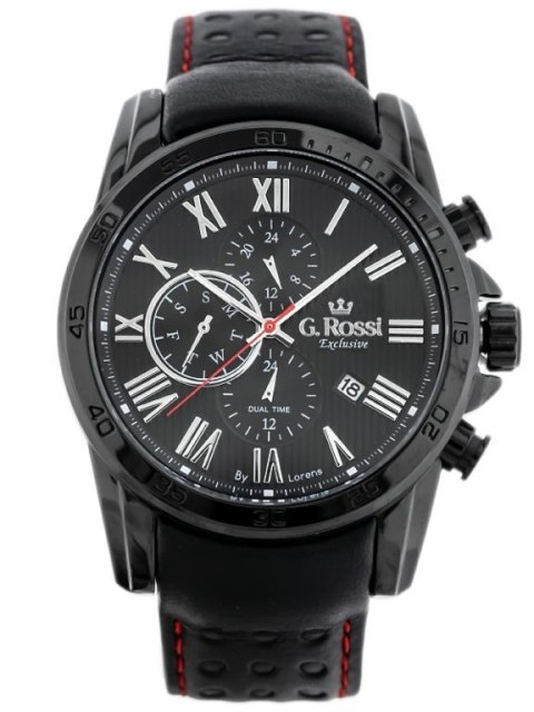 ZEGAREK G. ROSSI - E9753A2-1A3 - EXCLUSIVE (zg302b) + BOX G. Rossi