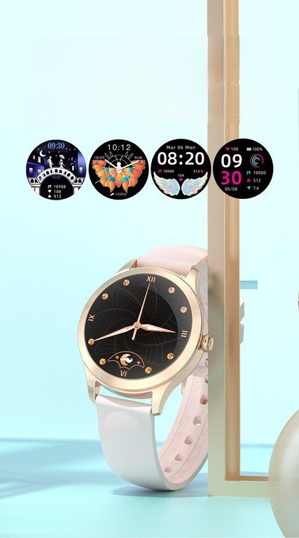 SMARTWATCH DAMSKI G. Rossi SW014-2 rosegold (sg009b) G. Rossi